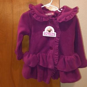 Size 24 purple pea coat